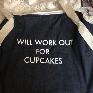 Will Work Out for Cupcakes GYM BAG